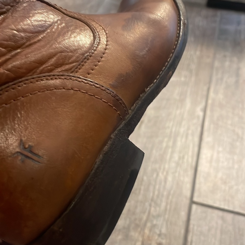 Frye Brown Leather Boots - Picture 9 of 9